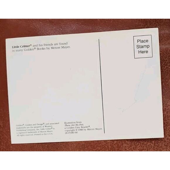 3 Little Critter Approximately 4 Inch X 6 Inch Post Cards Mercer Mayer USA - Picture 5 of 11